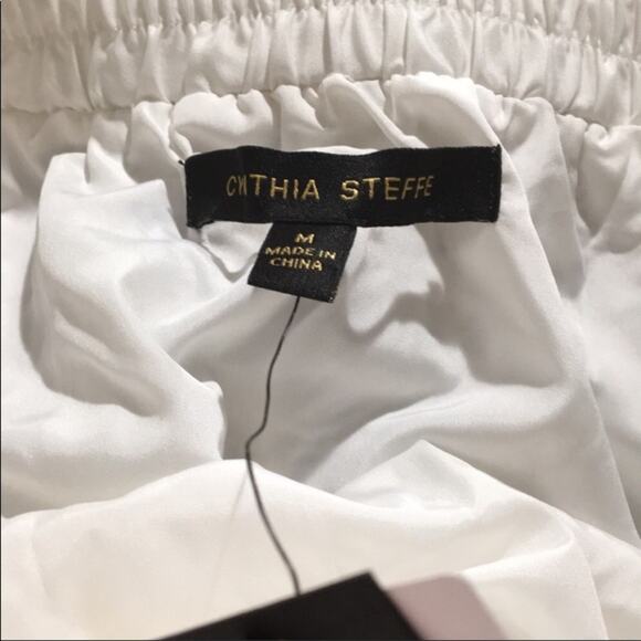 Cynthia Steffe White Crochet Lined Skirt - Picture 5 of 8